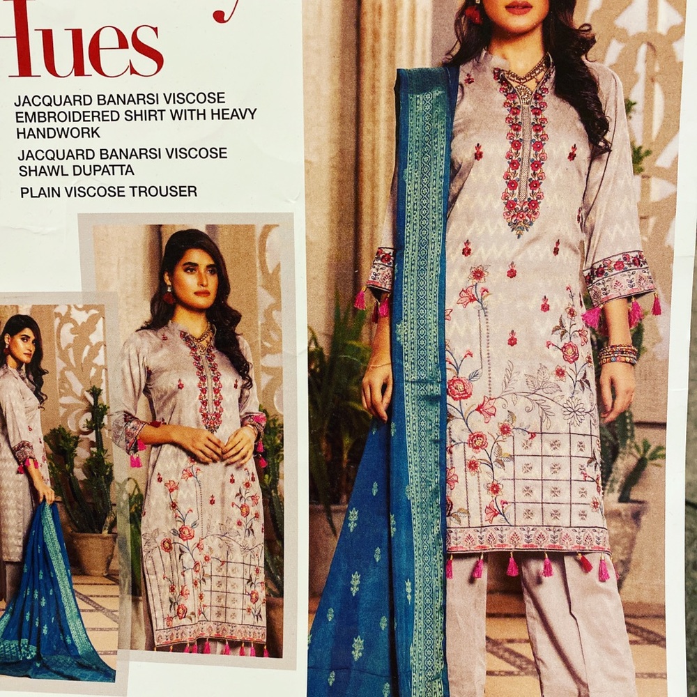 Shalwar kameez three piece